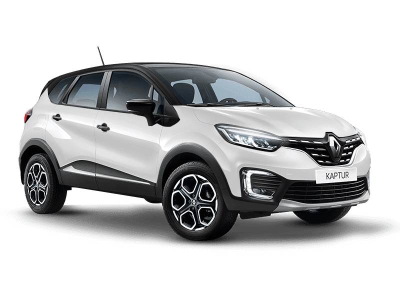 Купить Renault Kaptur в Екатеринбурге - Белый с черной крышей